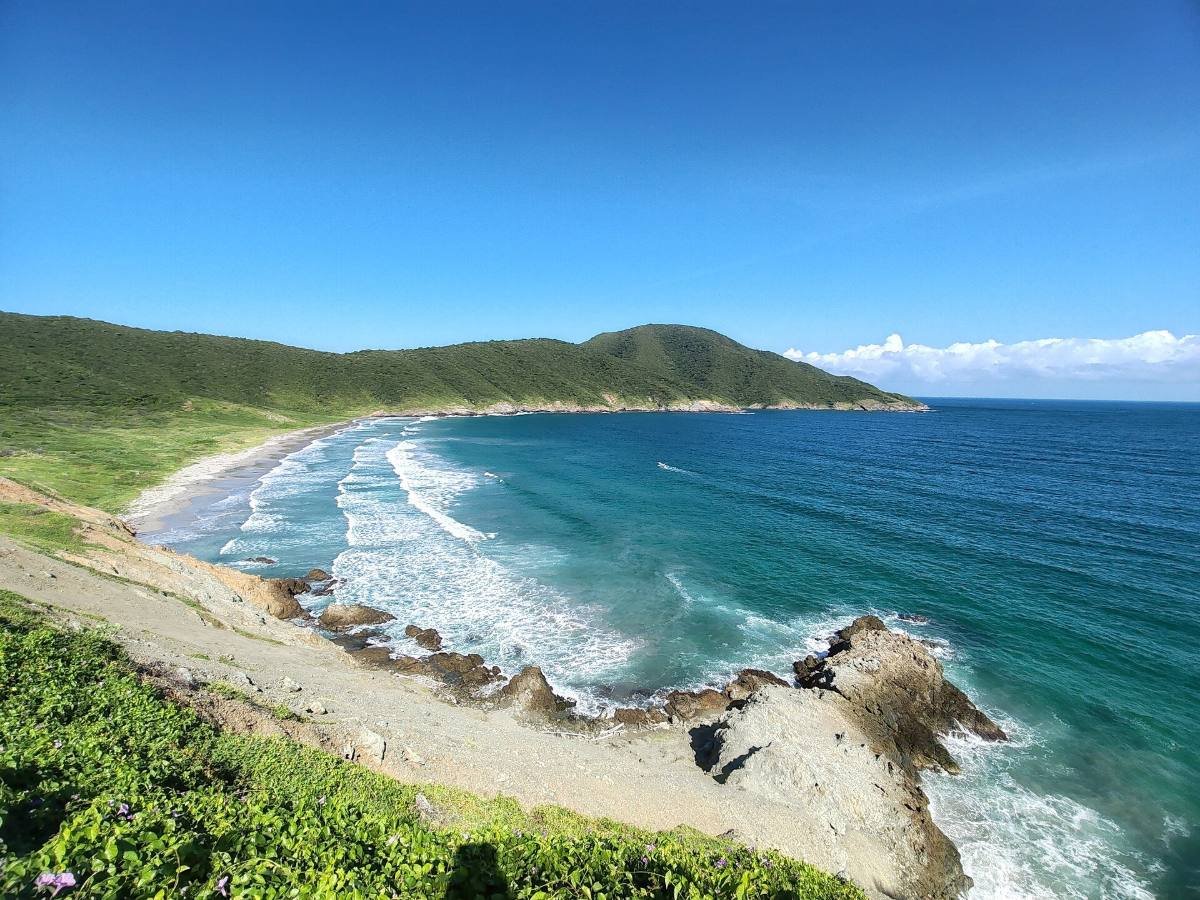 Playa del Parque Nacional Natural Tayrona con olas turquesa